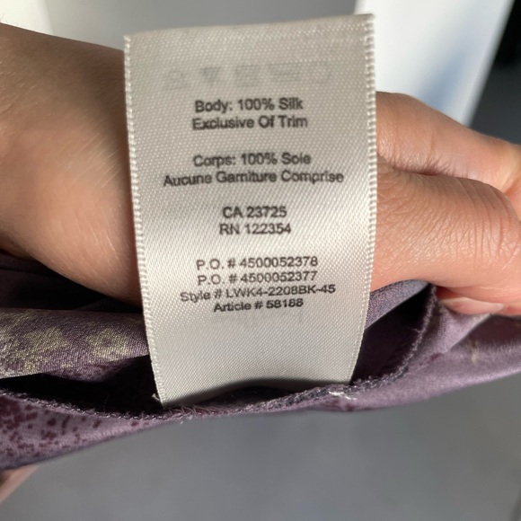 [Aritzia- Wilfred] 100% silk purple cami - Picture 5 of 6